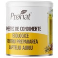 Amestec de Condimente Bio pentru Prepararea Laptelui Auriu, 100 g, Pronat