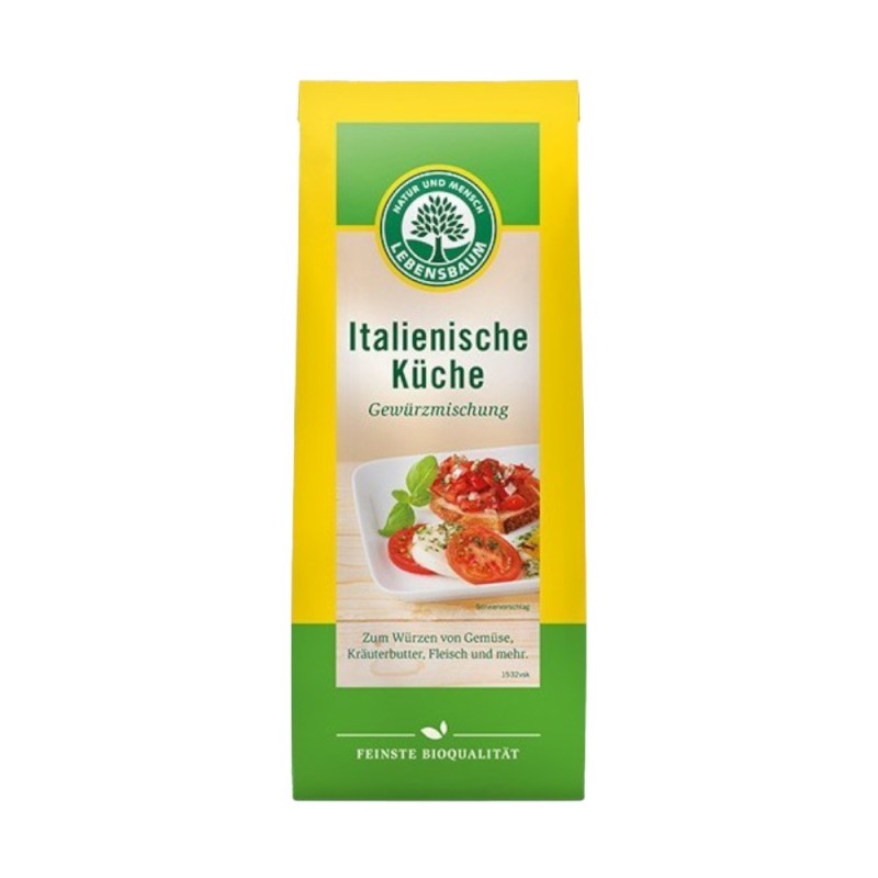 Amestec Italian de Ierburi Aromatice si Condimente BIO, 35 g, Lebensbaum