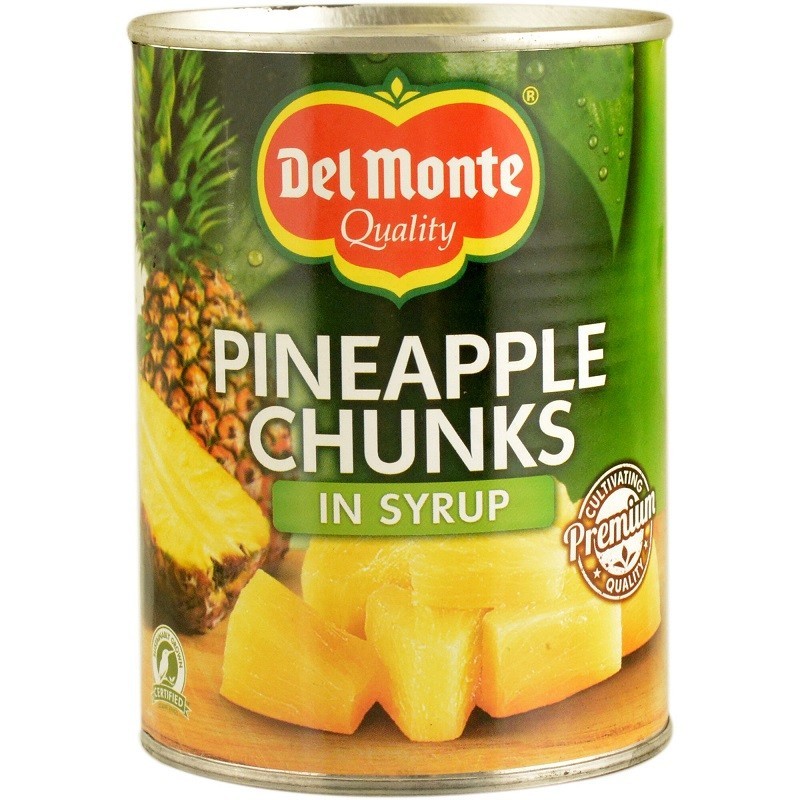 Ananas Bucati in Sirop Del Monte 570 g