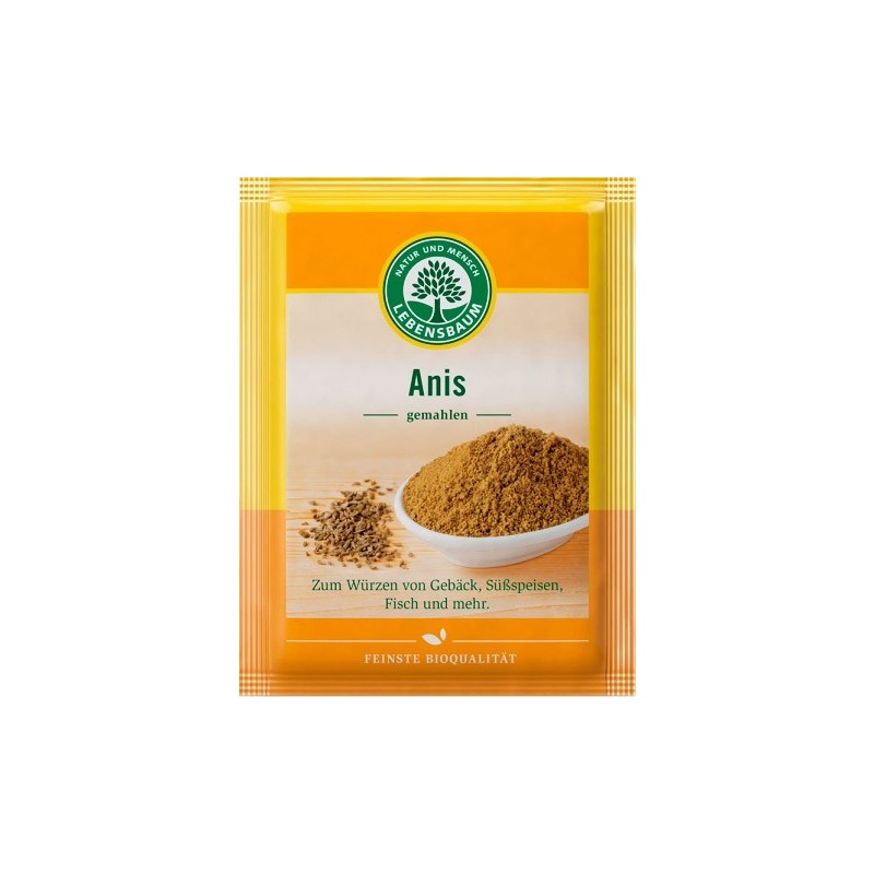 Anason Macinat Bio, 10 g, Lebensbaum