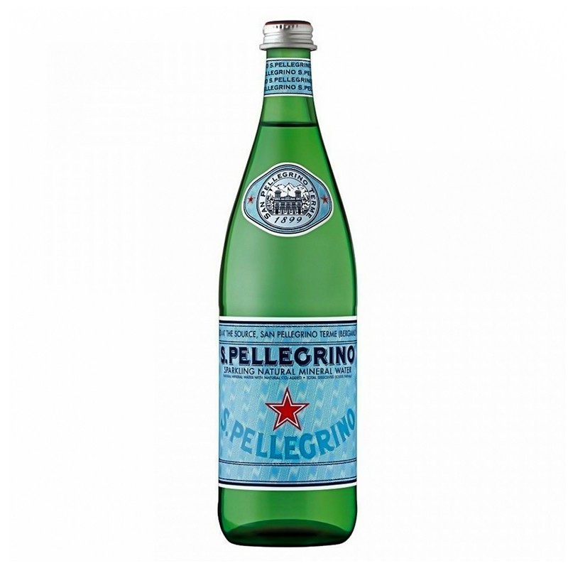 Apa Carbogazoasa San Pellegrino, Sticla, 0.75 l