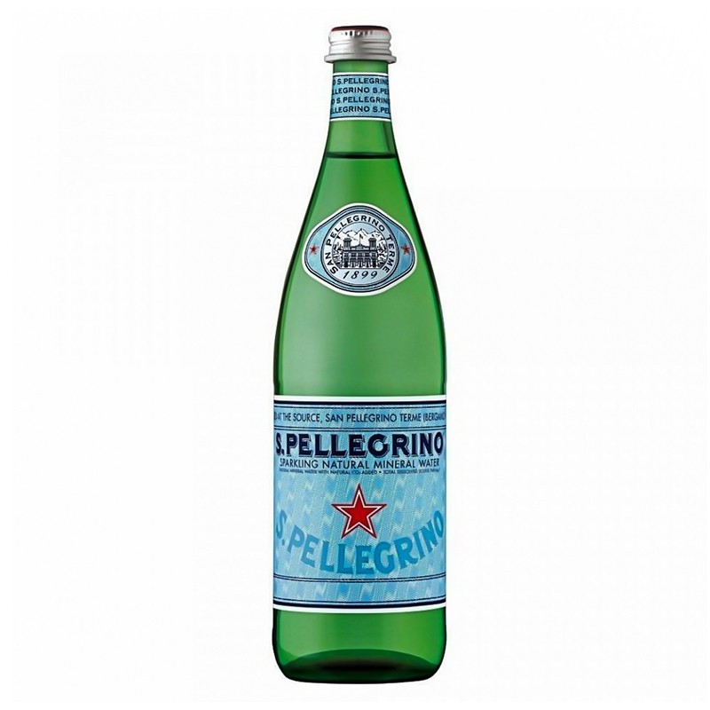Apa Carbogazoasa San Pellegrino, Sticla, 0.75 l