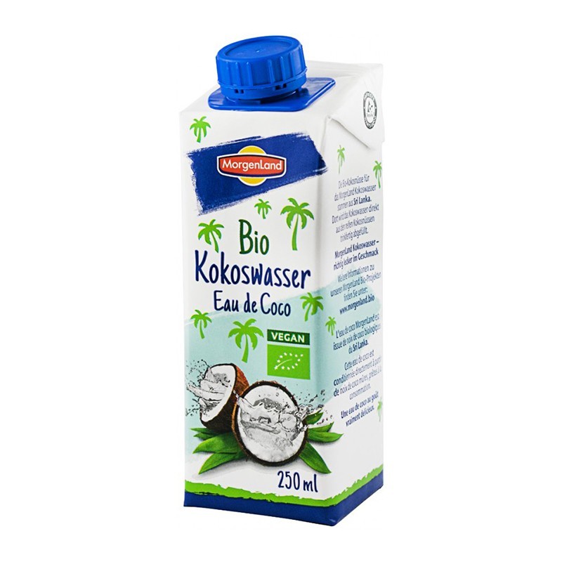 Apa de Cocos, Bio, MorgenLand, 250 ml