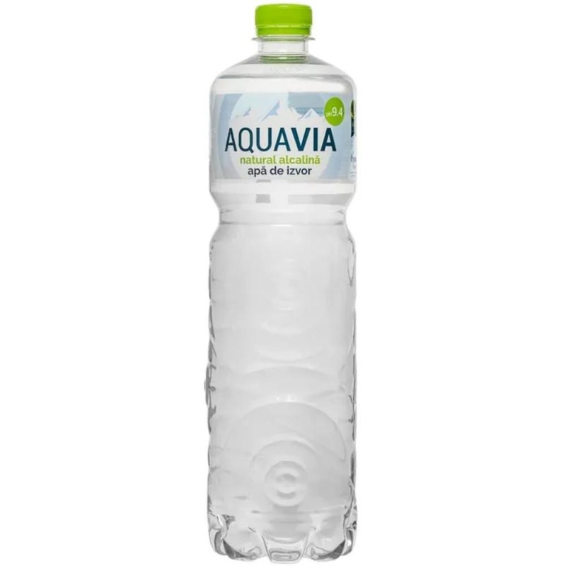 Apa de Izvor Aquavia, Natural Alcalina, Pet, 1 l