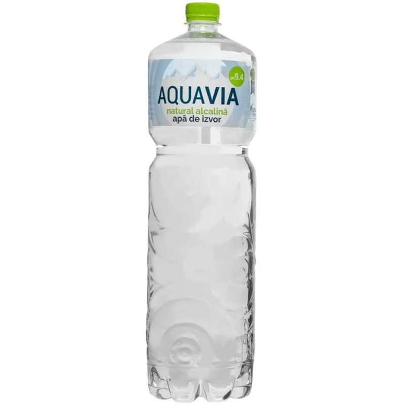 Apa de Izvor Aquavia, Natural Alcalina, Pet, 2 l