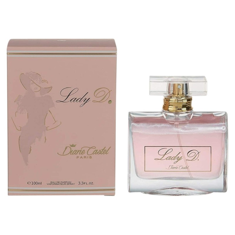 Apa de Parfum Diane Castel Lady D, pentru Femei, 100 ml