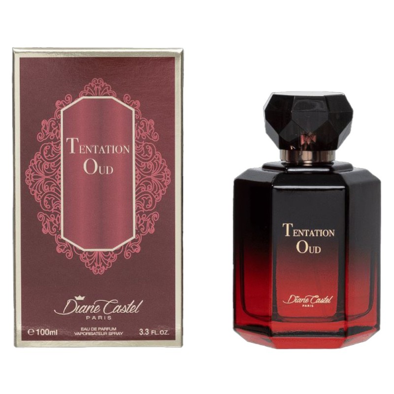Apa de Parfum Diane Castel Tentation Oud, pentru Femei, 100 ml