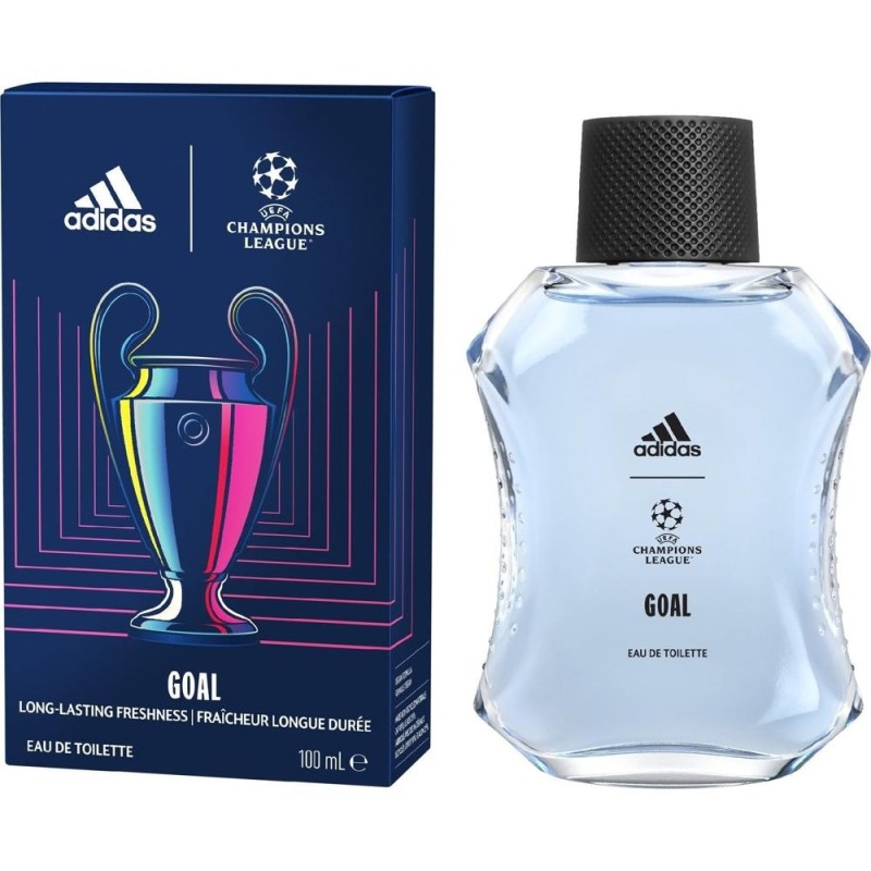Apa de Toaleta Adidas UEFA Goal, Barbati, 100 ml