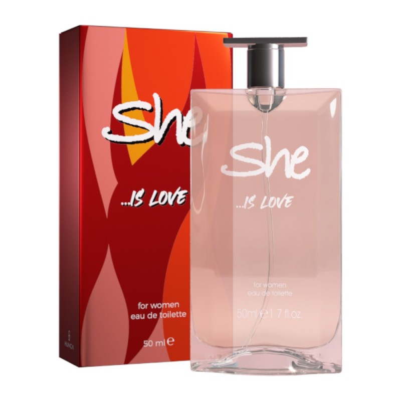 Apa de Toaleta She Love, Femei, 50 ml