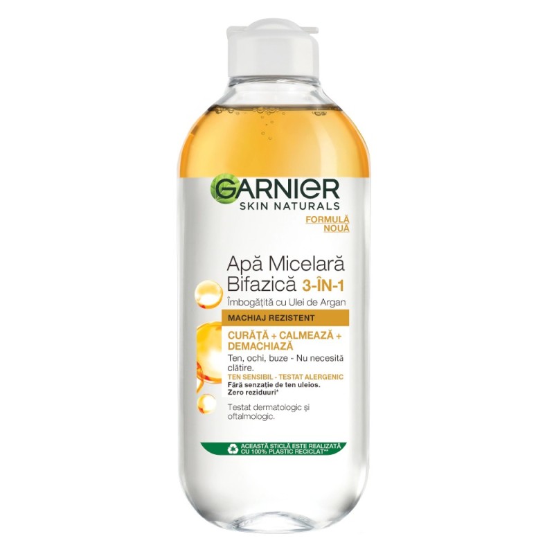 Apa Micelara Bifazica Garnier Skin Naturals 400 ml