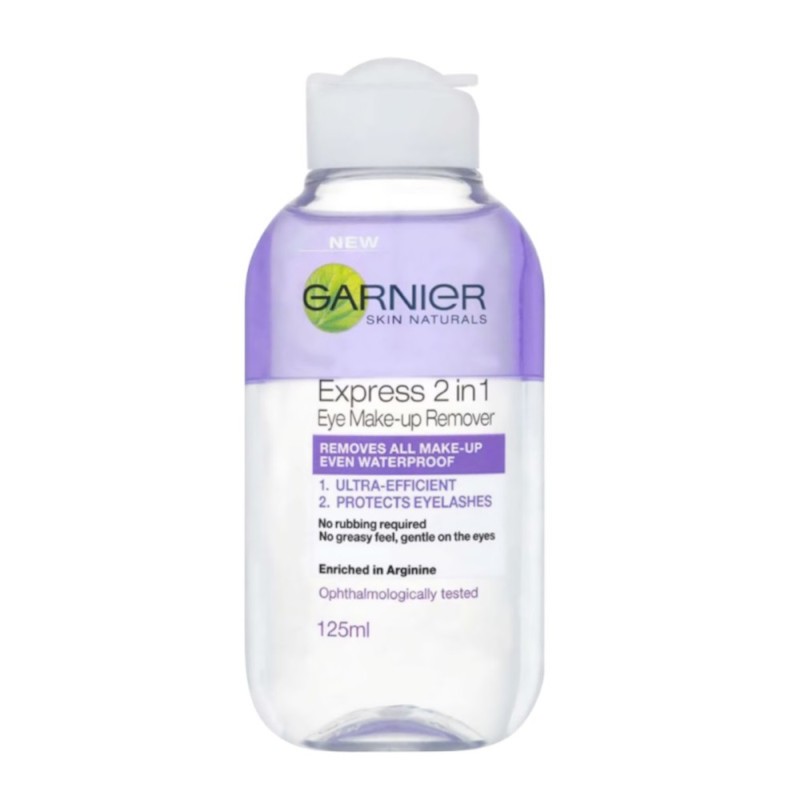 Apa Micelara Bifazica pentru Ochi Garnier Skin Naturals, cu Arginina, 125 ml