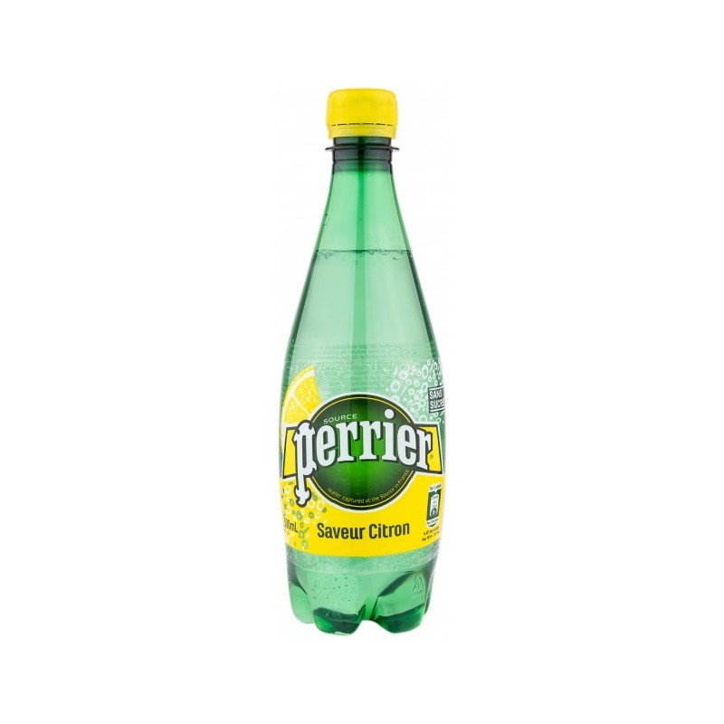 Apa Minerala Carbogazoasa Perrier cu de Aroma Lamaie 0.5 l Pet