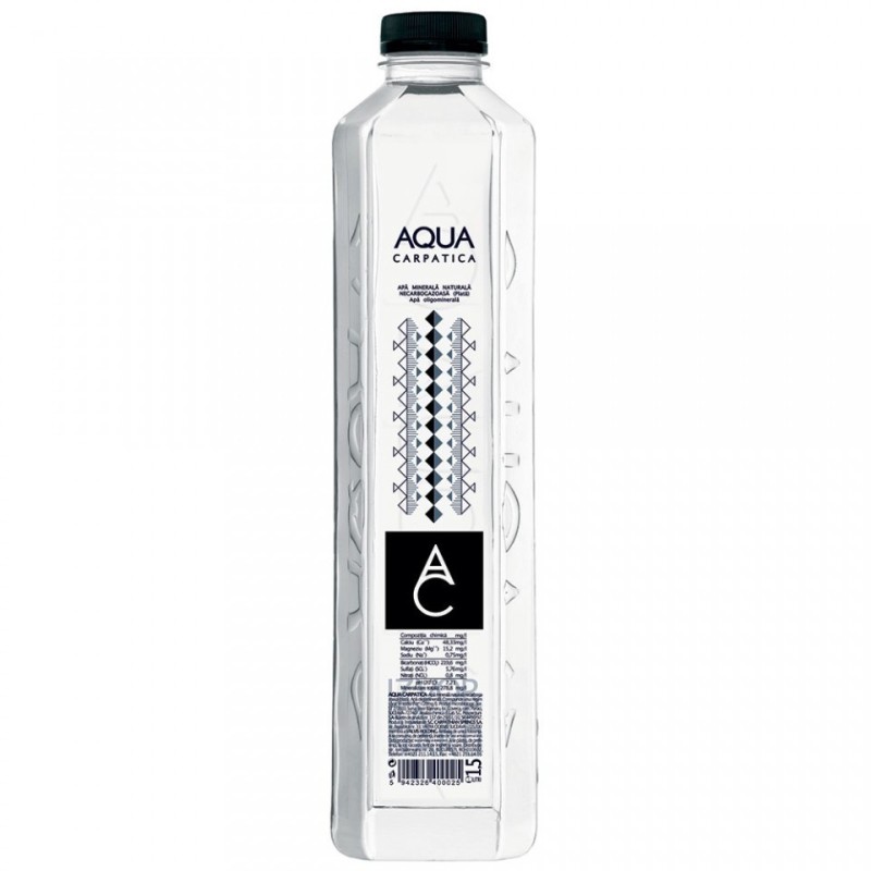 Apa Minerala Naturala, Aqua Carpatica, Necarbogazoasa, 1.5 l
