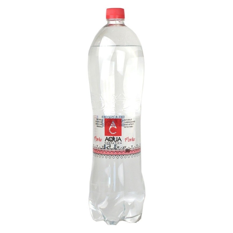 Apa Minerala Naturala Carbogazoasa, Aqua Carpatica, Forte, 1.5 l