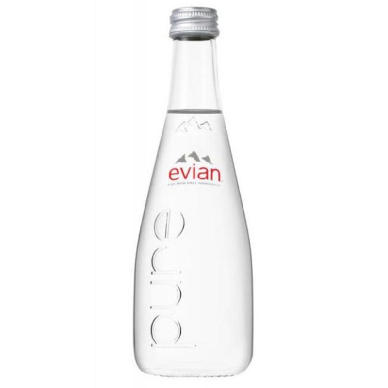 Apa Plata, Evian, Sticla,  0.33 l