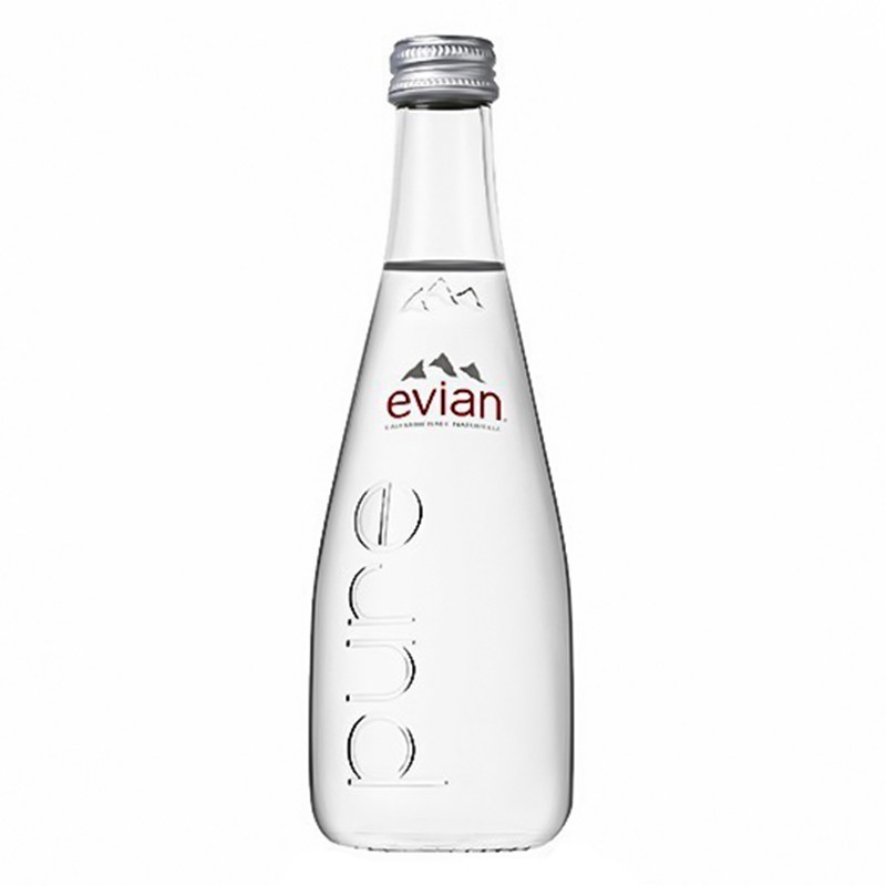 Apa Plata, Evian, Sticla,  0.33 l