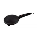 Aparat de Facut Clatite, cu Farfurie si Tel, Putere 700W, Diametru 20 cm, Negru