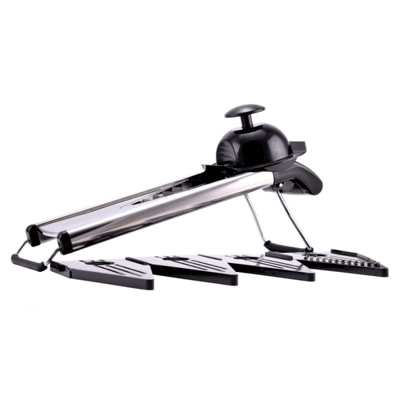 Aparat de Feliat Legume in Forma de V, Otel Inoxidabil, Perfect Home