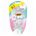 Aparat de Ras BIC Miss Soleil Sensitive, Femei, 4 buc