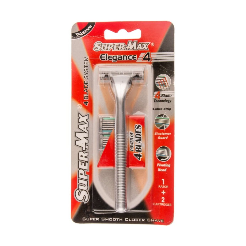 Aparat de Ras SuperMax cu 4 Lame