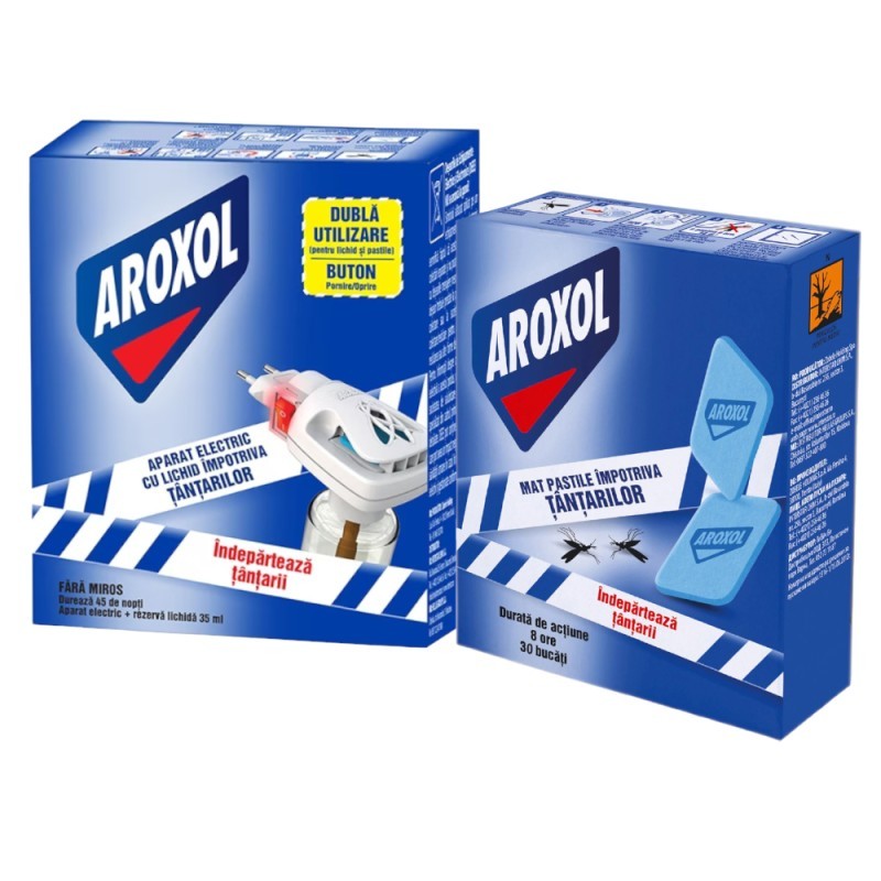 Aparat Electric Dubla Utilizare cu Rezerva Lichida 45 ml si 30 de Pastile