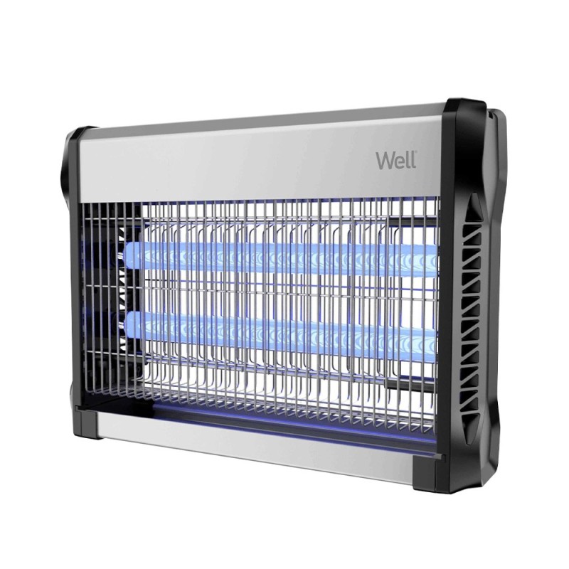 Aparat Electric Impotriva Insectelor, cu Lumina UV, Acoperire 80 mp, 20W, 220-240V, 50Hz, Well
