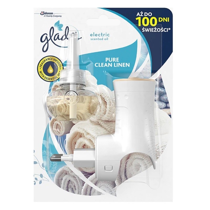 Aparat Odorizant de Camera Electric Glade Clean Linen 20 ml