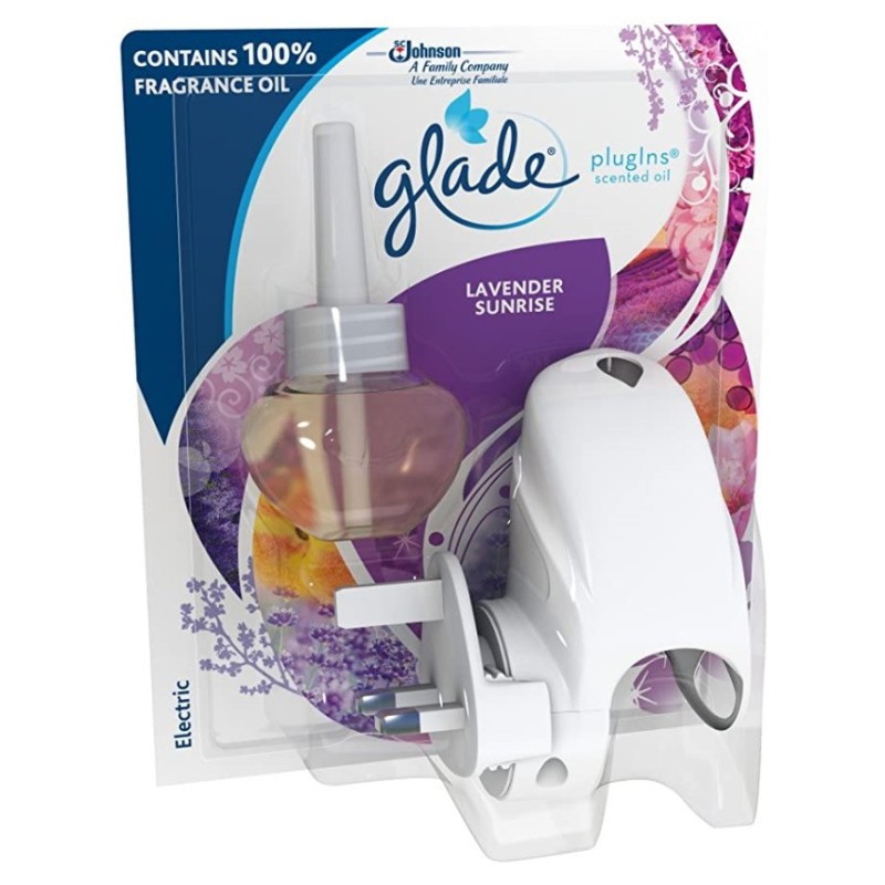 Aparat Odorizant de Camera Electric Glade Lavander 20 ml