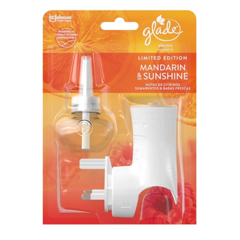 Aparat Odorizant de Camera Electric Glade Mandarin & Sunshine 20 ml