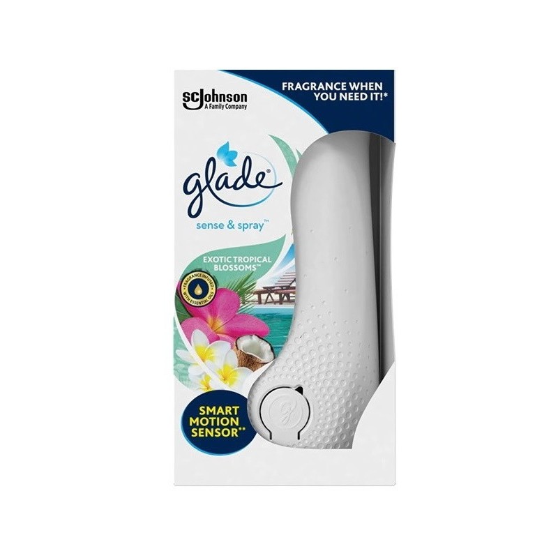 Aparat Odorizant de Camera Glade Sense & Spray Exotic Tropical 18 ml