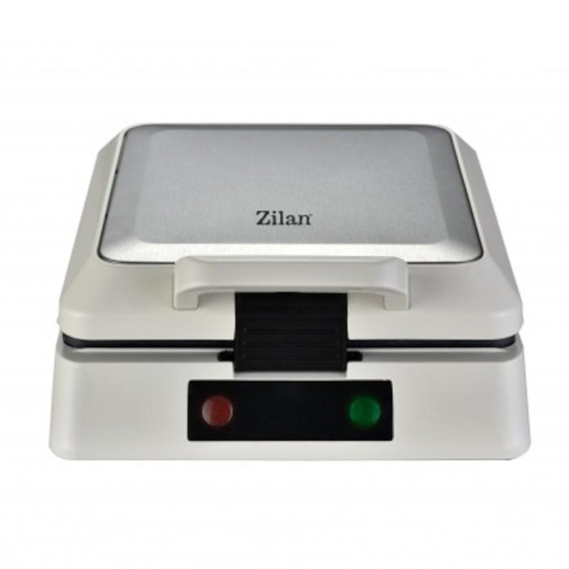 Aparat pentru Gofre, Putere 1200W, 4 Felii, Indicator Led, Argintiu