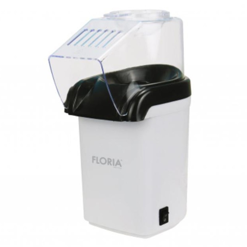Aparat pentru Popcorn, Alb, 1200W, cu Aer Cald, Capacitate 60 g