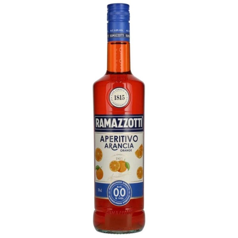 Aperitiv Ramazzotti Arancia, Portocala, fara Alcool, 0.7 l