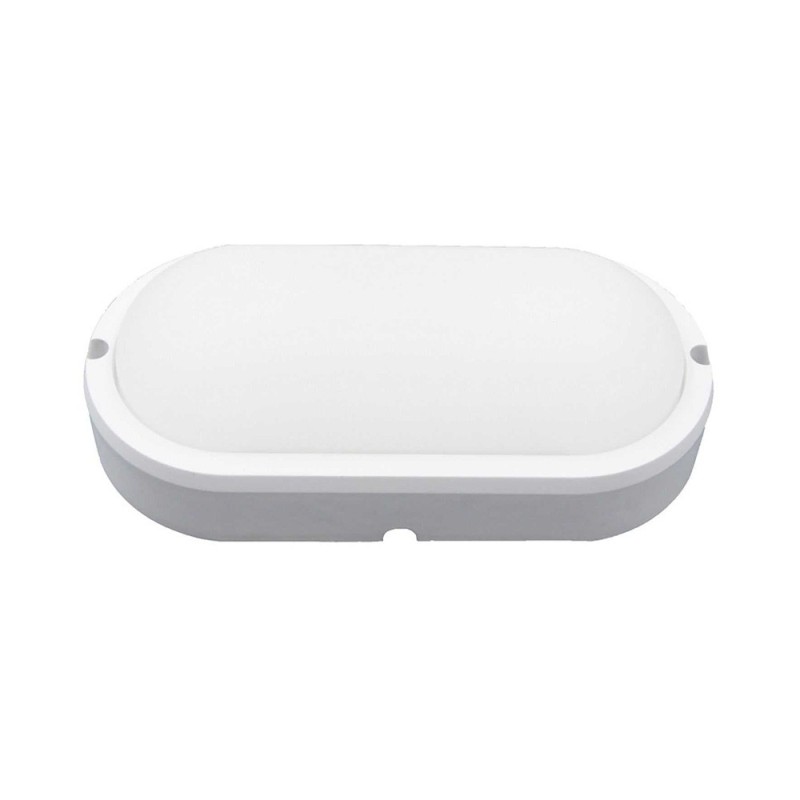 Aplica Exterior LED Oval, Lungime 18 cm, 12W, 900 lm, 6000K, Well