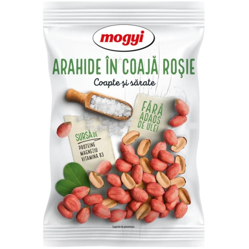 Arahide Coapte, in Coaja Rosie, Prajite si Sarate, Mogyi, 300 g