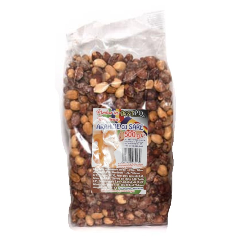 Arahide cu Sare Best PQ, 500 g