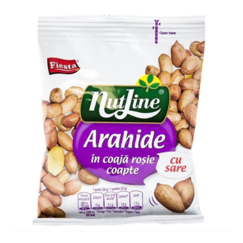 Arahide in Coaja Rosie, Nutline, 50 g