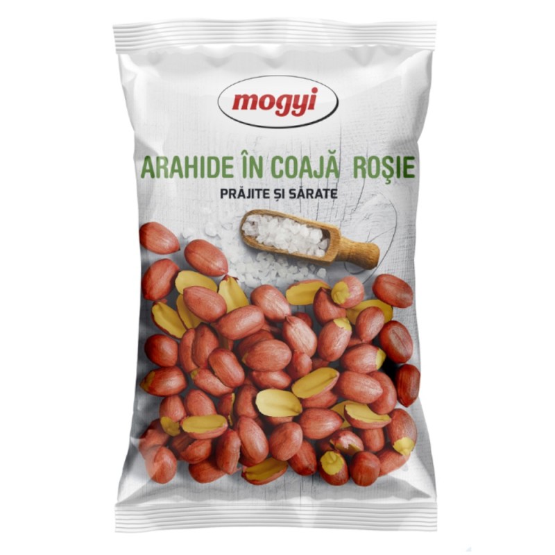 Arahide in Coaja Rosie Prajite si Sarate, 150 g