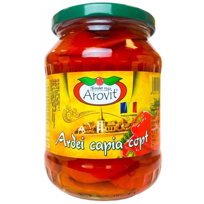 Ardei Kapia Copti Arovit, 690 g