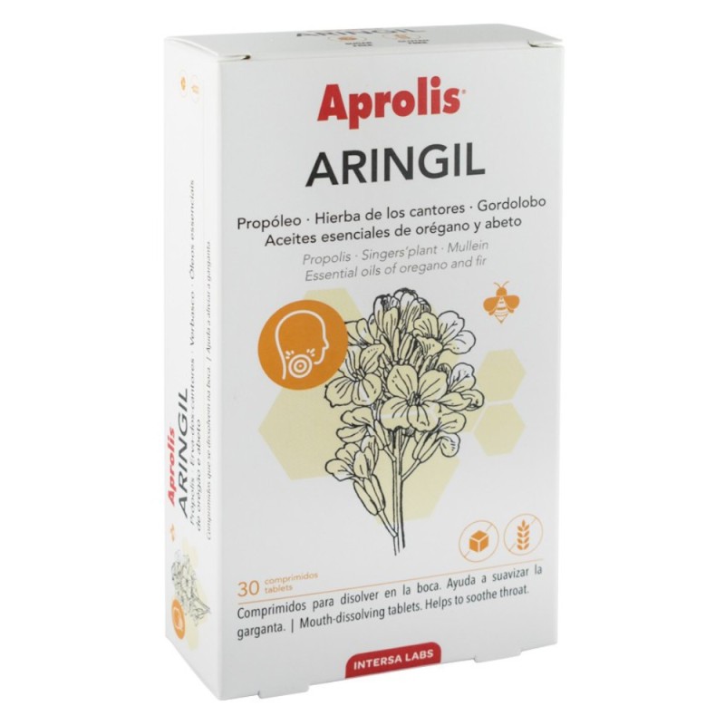 Arginil Tablete din Plante si Propolis Dieteticos Intersa Aprolis, 30 Bucati