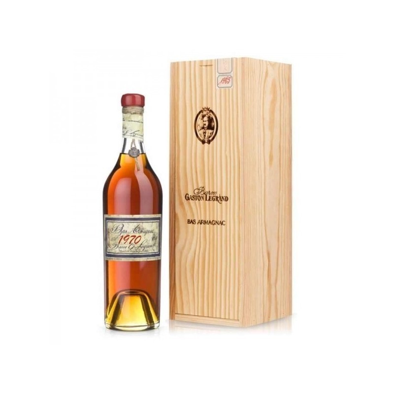 Armagnac Baron Gaston Legrand 1970 Bas Armagnac, Lheraud, 40% Alcool, 0.7 l
