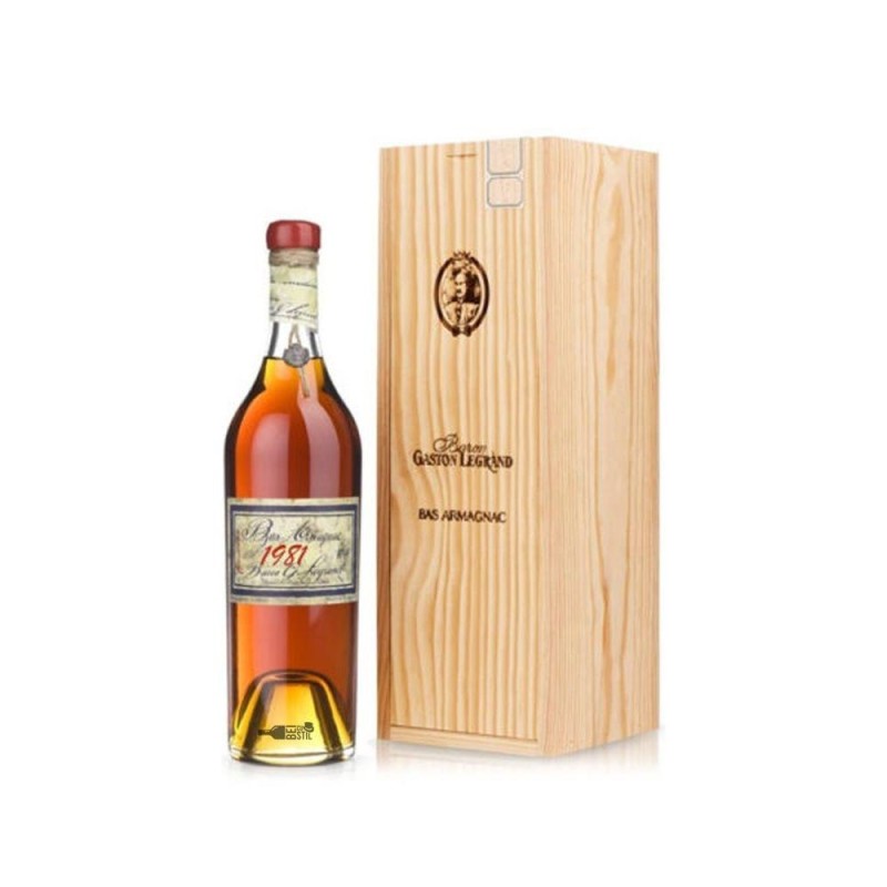 Armagnac, Bas Armagnac Baron Gaston Legrand 1981, Lheraud, 40% Alcool, 0.7 l