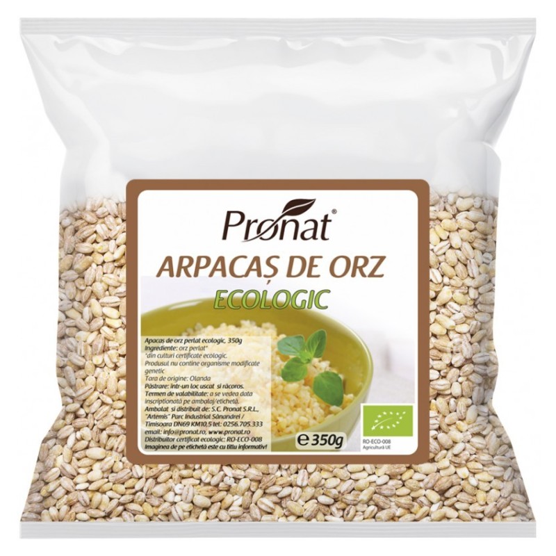 Arpacas de Orz BIO, 350 g, Pronat