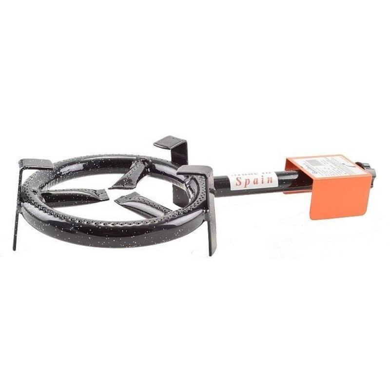 Arzator Gaz din Fier Emailat, 20 cm, 1 Cerc, 21.5 x 10 x 44 cm, Garcima