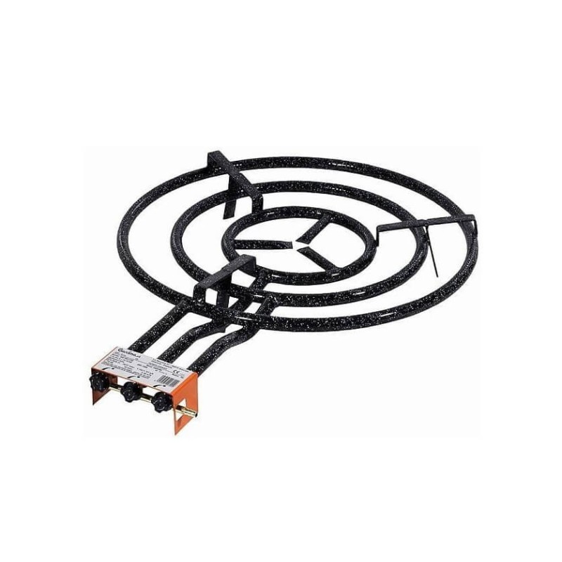 Arzator Gaz din Fier Emailat, 70 cm, 3 Cercuri, Garcima