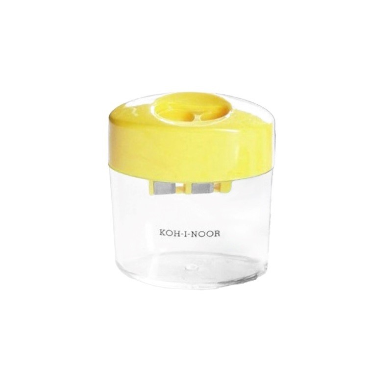 Ascutitoare Plastic cu Container, Diverse Culori