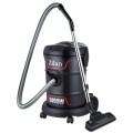 Aspirator fara Sac, Putere Motor si Consum 2400W, Capacitate 21 l, Negru