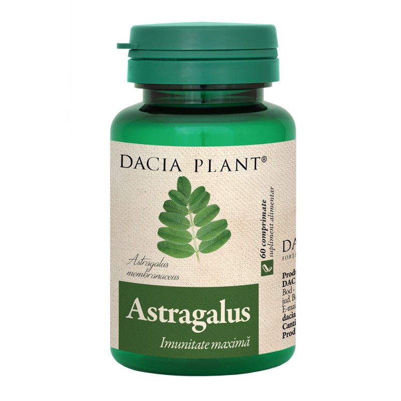 Astragalus, 60 Comprimate, Dacia Plant