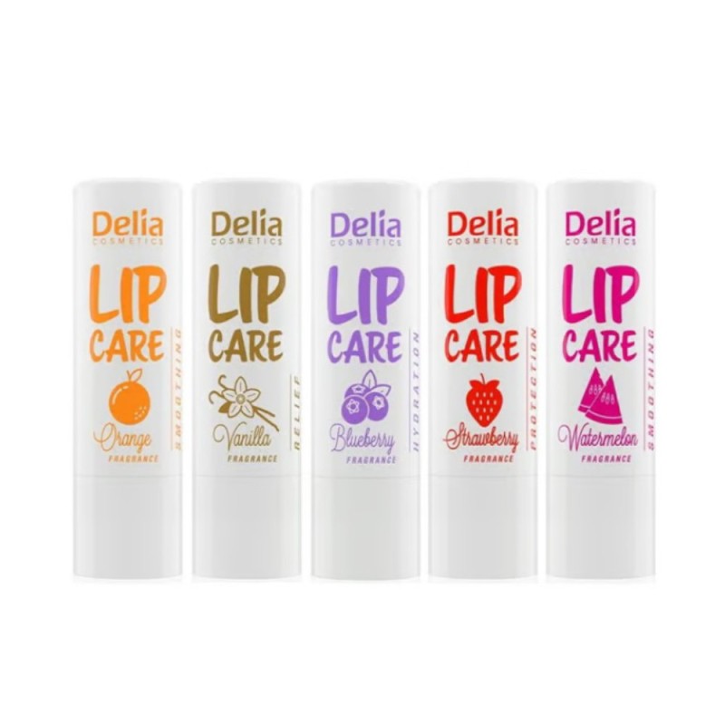 Balsam de Buze Protector Delia Protective Display Mixt, 20 Bucati/Set