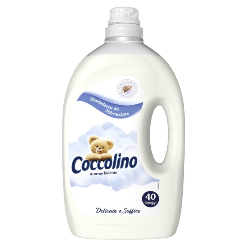Balsam de Rufe Coccolino Delicat si Moale, Delicato e Soffice  3 l, 40 Spalari
